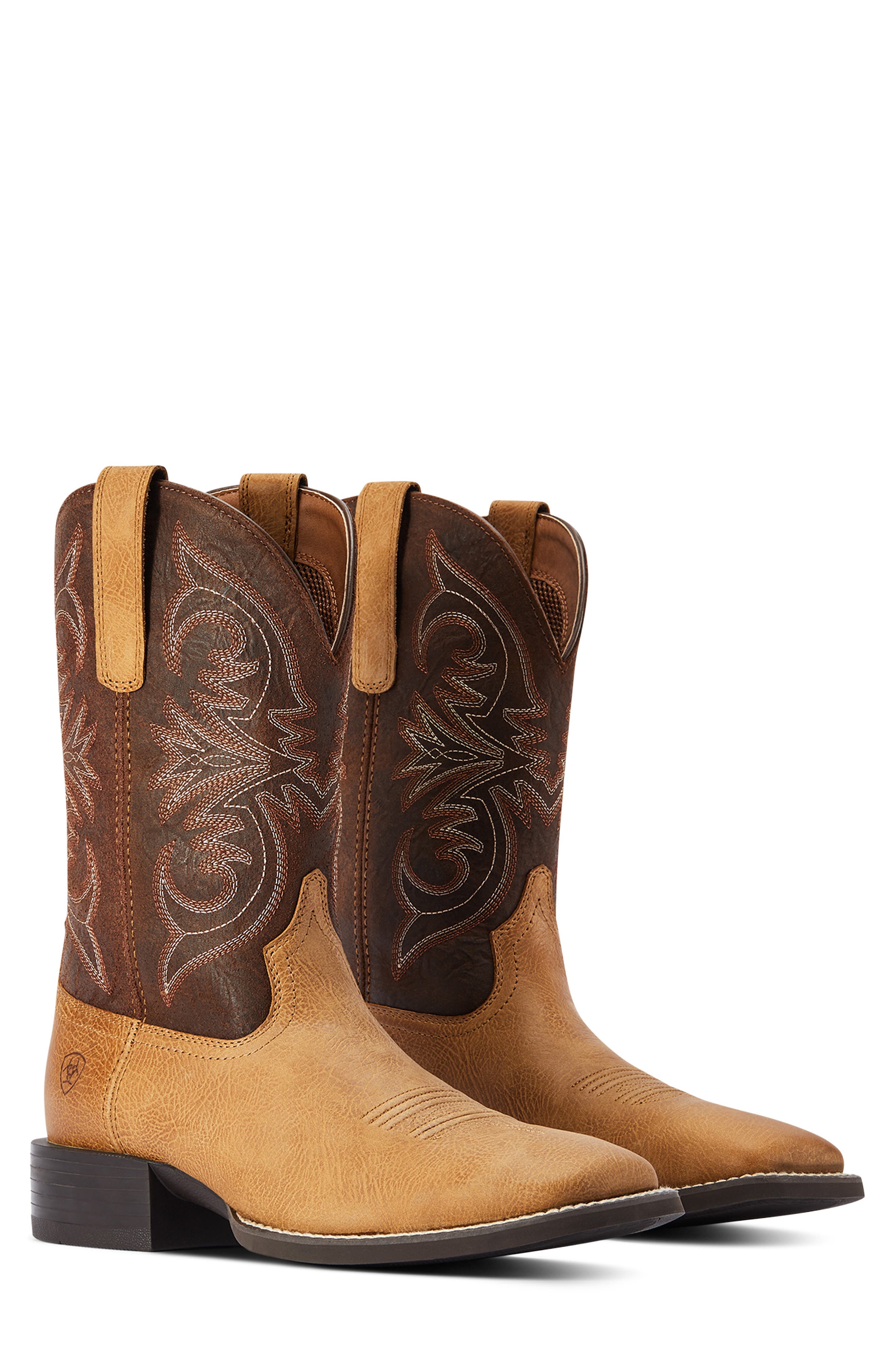 Ariat Sport Pardner Western Boot, Alternate, color, Matte Tan Buck