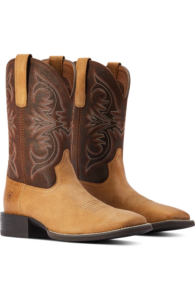 Ariat Sport Pardner Western Boot, Alternate, color, Matte Tan Buck