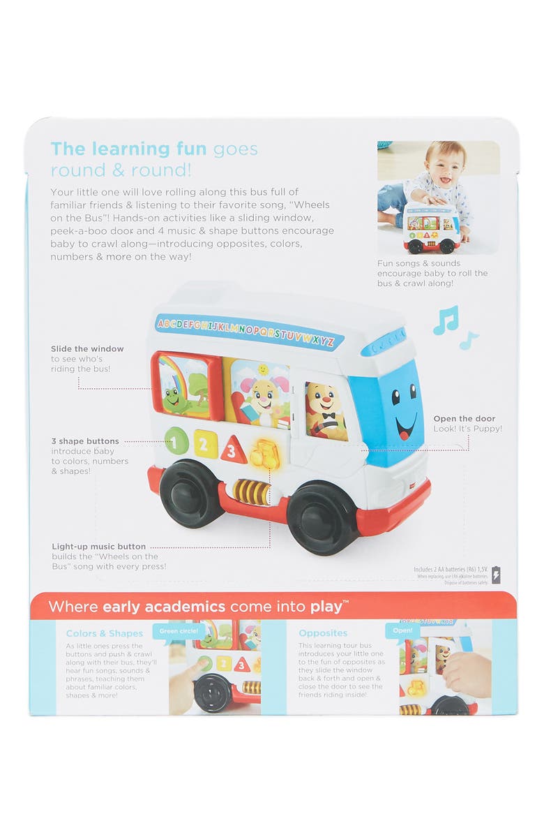 FISHER PRICE Laugh & Learn Learn Around Town Bus, Alternate, color, 