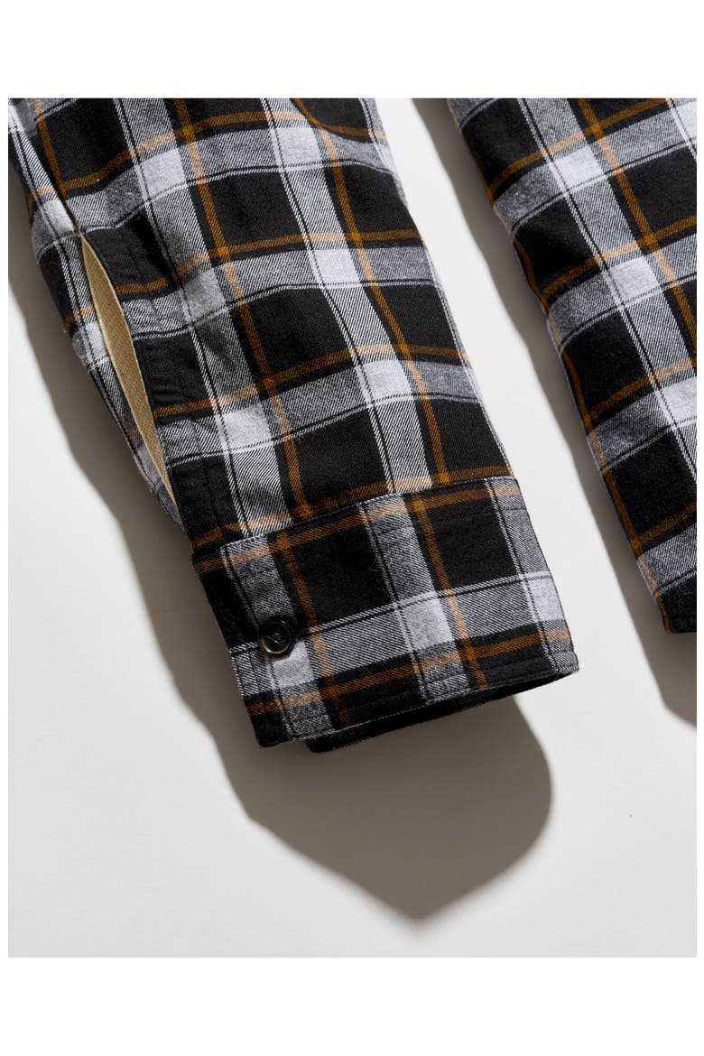 Tuscumbia Block Check Button Down Shirt, Alternate, color, BLACK MULTI