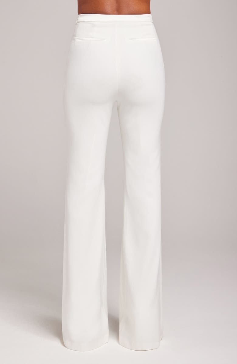 Pintuck Pleat Wide Leg Pants