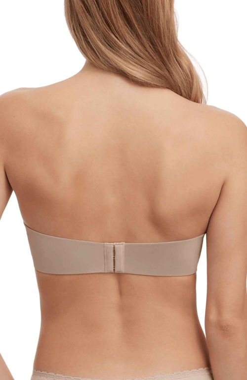 Skarlett Blue Breathless Strapless Plunge Push-up Bra In Cashmere