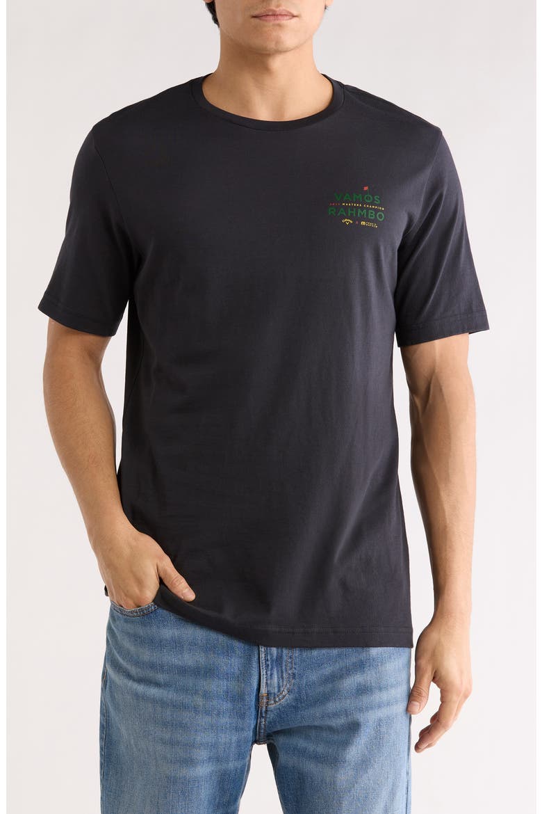 Vamos Rahmbo Callaway 2023 Masters Champion T-Shirt, Main, color, BLACK