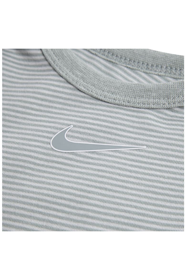 Kids' Stripe & Swooshfetti 3-Piece Set, Alternate, color, MICA GREEN HEATHER