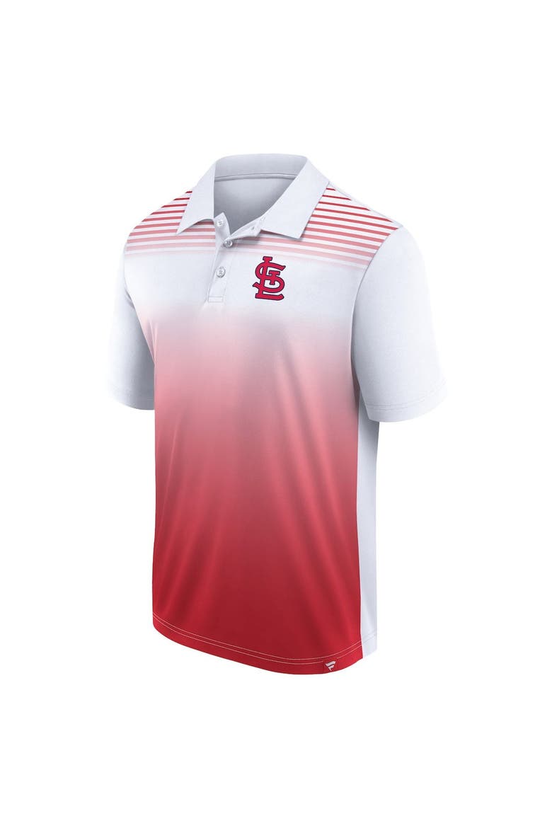 Men's Fanatics Branded White/Red St. Louis Cardinals Sandlot Game Polo, Alternate, color, White