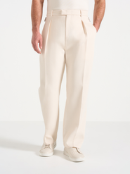 Manière De Voir Dorian Pleated Tailored Trousers