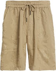 OAS Palmoza Nicola Jacquard Fil Coupé Drawstring Shorts