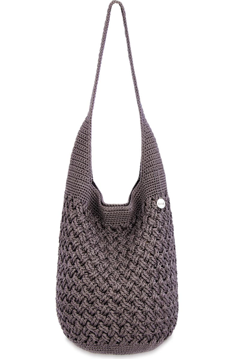 The Sak 120 Hobo Bag, Main, color, Mushroom Cozy Crochet