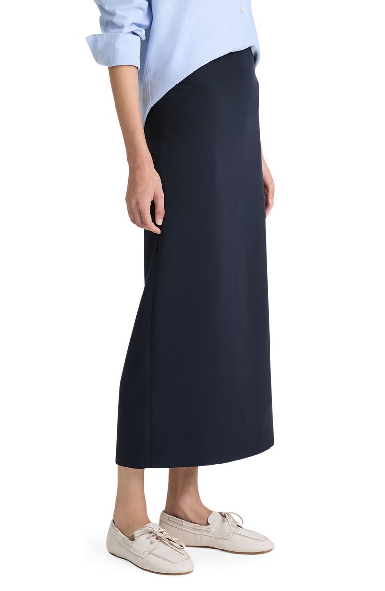 Vince Lean Maxi Pencil Skirt, Alternate, color, Coastal Blue