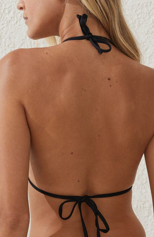 COTTON ON BODY SLIDER TRIANGLE BIKINI TOP