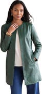 Jessica London Three Quarter Leather Jacket