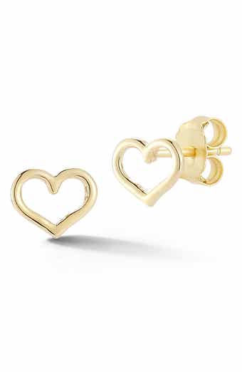 Ember Fine Jewelry Heart Stud Earrings