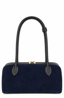 Hazel Leather Suede Shoulder Bag