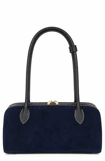Hazel Leather Suede Shoulder Bag