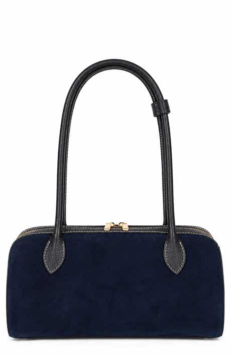 Hazel Leather Suede Shoulder Bag