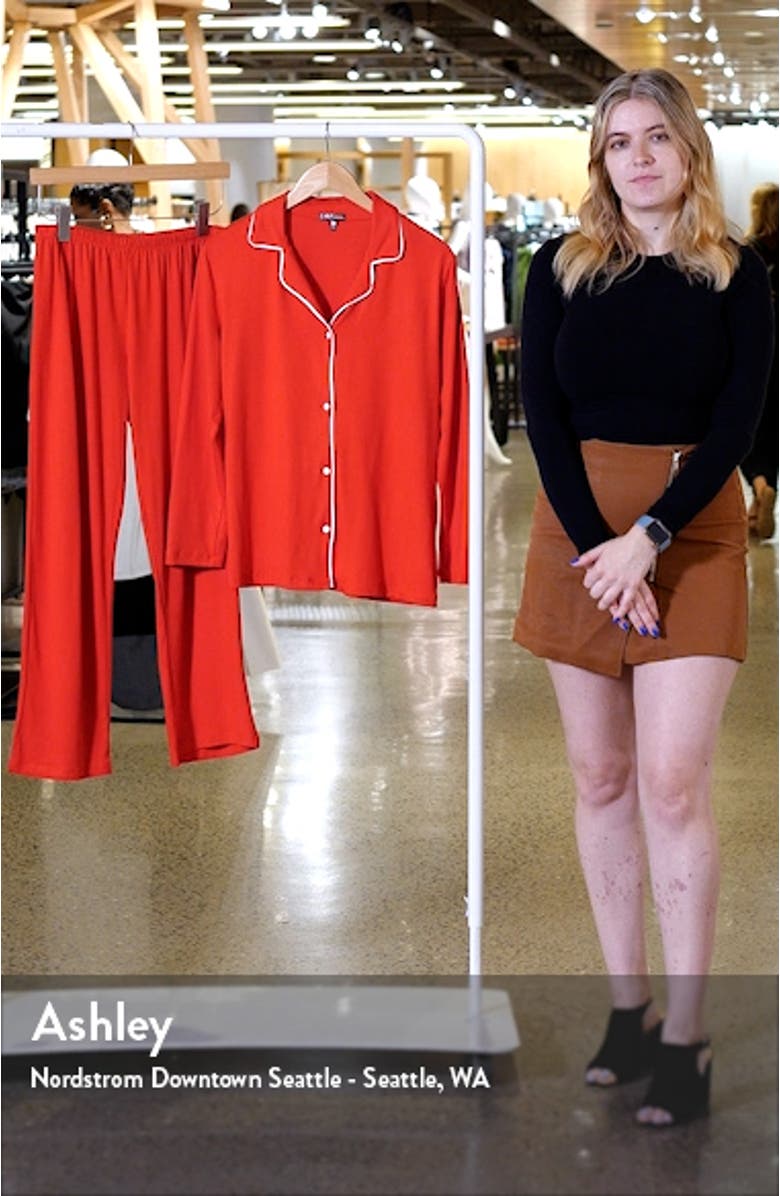 Taryn Long Sleeve Top & Pants Pajamas, sales video thumbnail