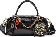 KARL LAGERFELD PARIS Zaylia Patent Mini Crossbody