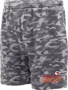 CONCEPTS SPORT Men's Concepts Sport  Charcoal Kansas City Chiefs Biscayne Camo Shorts