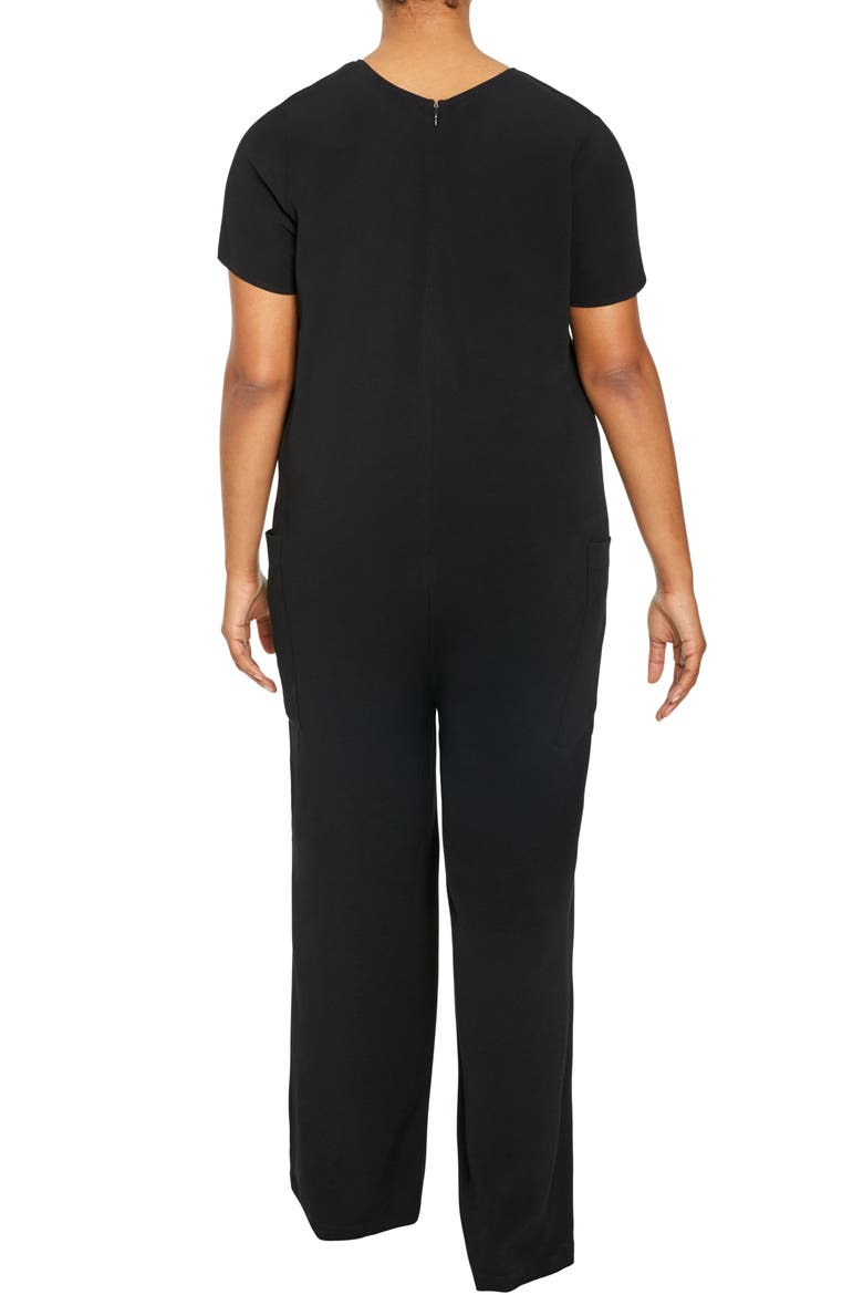 Enza Jumpsuit, Alternate, color, BLACK