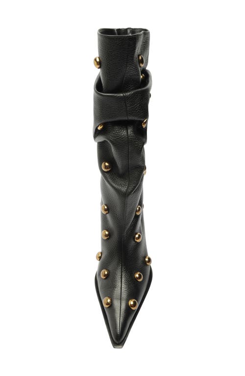 Schutz Tulsa Stud Pointed Toe Boot In Multi