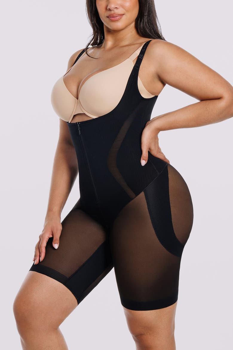 Women's Shapewear Tummy Control Smoothing Bodysuit, Alternate, color, Black