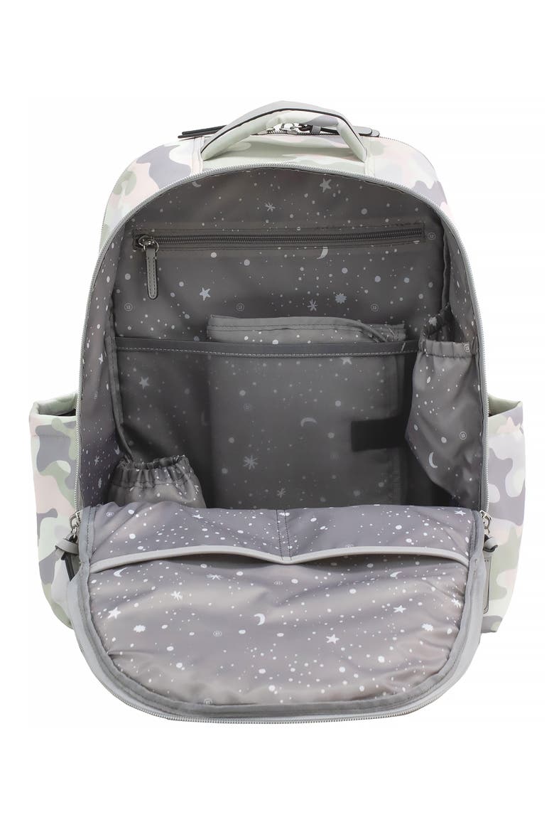 On the Go 3.0 Water Resistant Diaper Backpack, Alternate, color, BLACK/ TAN
