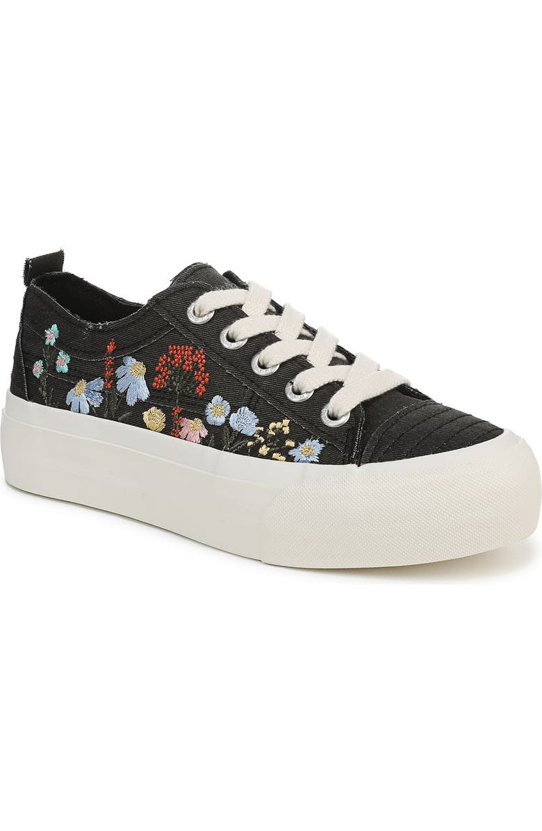 Blowfish Malibu Sadie-Sun Platform Sneaker, Main, color, Black Multi