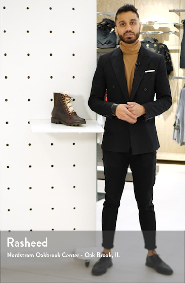 Phoenix Genuine Shearling Waterproof Bootie, sales video thumbnail