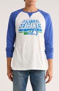 Junk Food Seahawks Long Raglan Sleeve T-Shirt