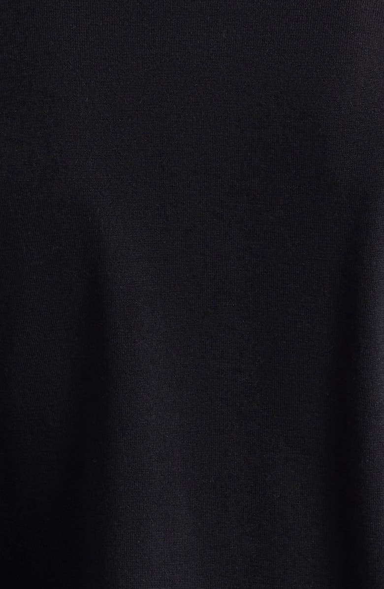 TOM FORD Fine Gauge Cashmere & Silk Polo Sweater, Alternate, color, Lb999 Black