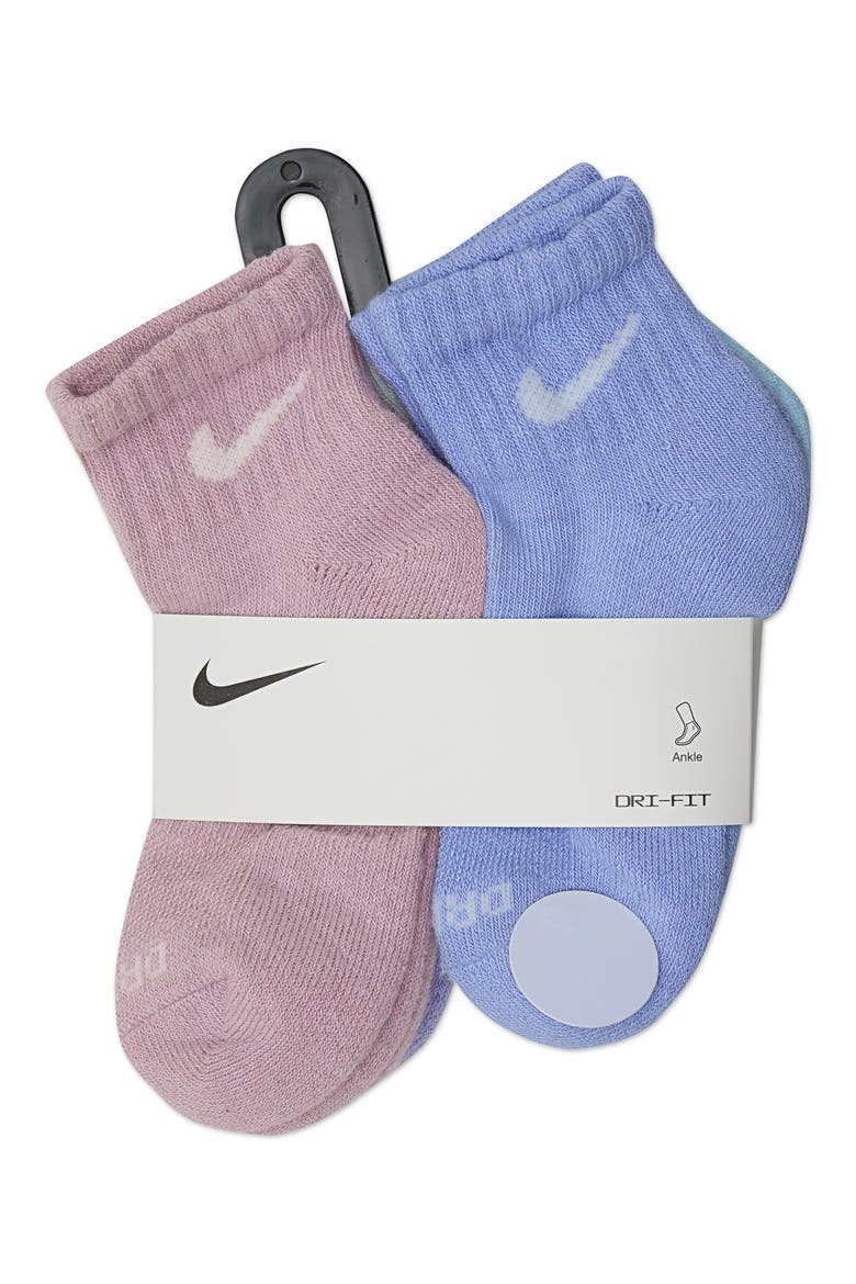 Nike Kids' Dri-FIT 6-Pack Basic Quarter Socks | Nordstromrack