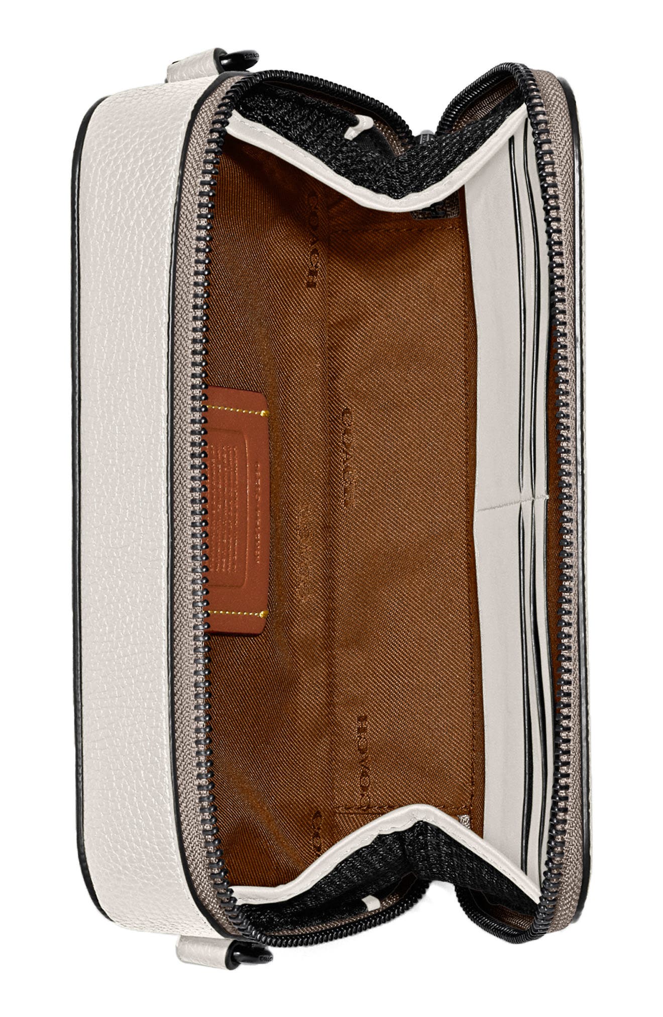 COACH Charter Pebble Leather Crossbody Bag, Alternate, color, 