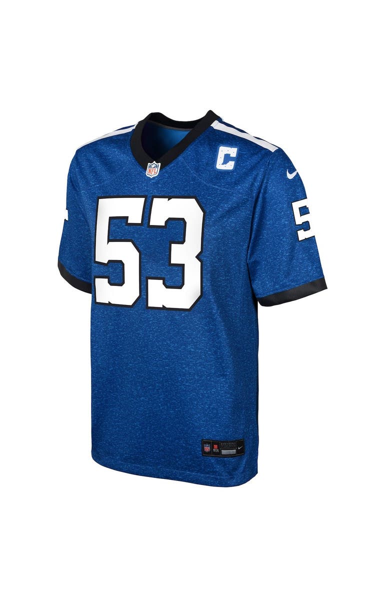 Nike Youth Nike Shaquille Leonard Blue Indianapolis Colts Game Jersey, Alternate, color, Blue