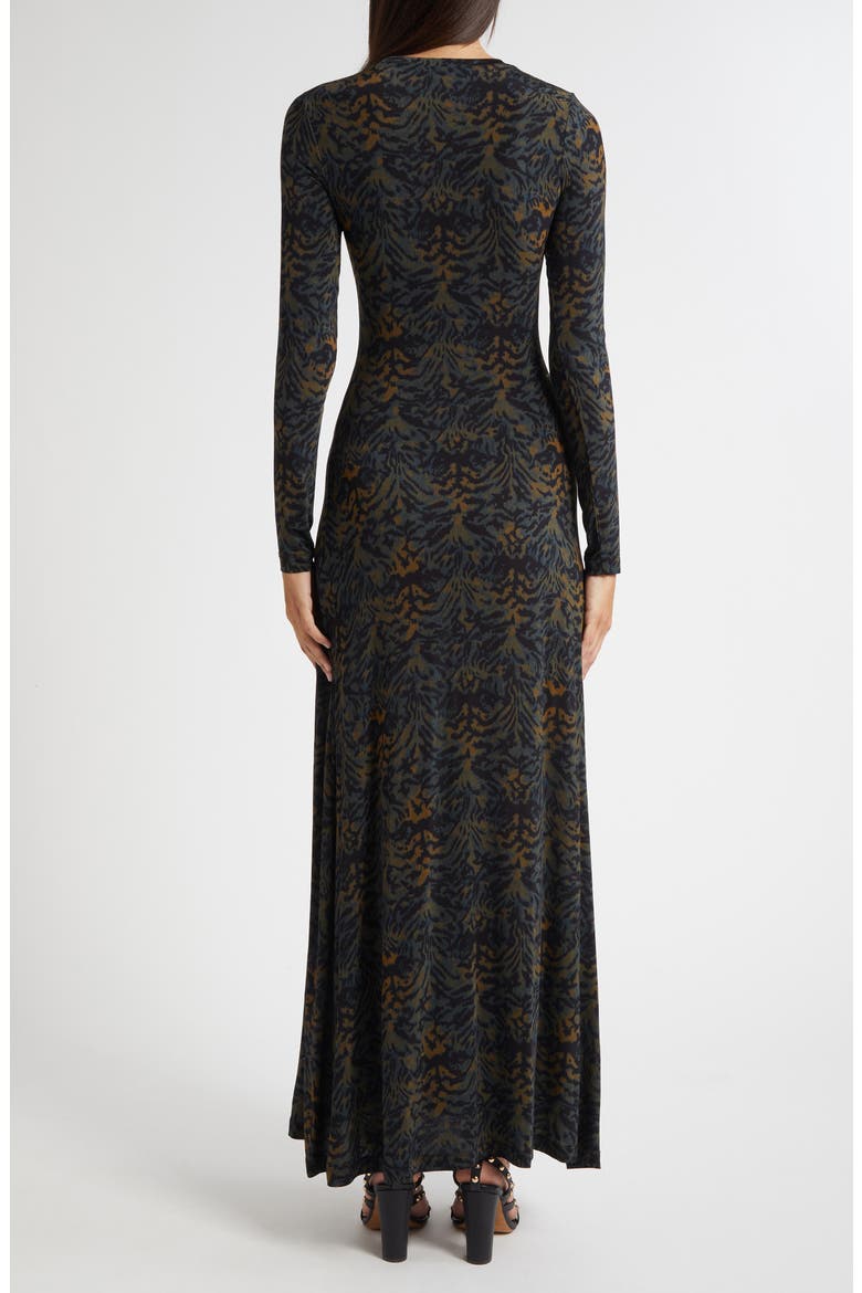 Amari Long Sleeve Knit Dress, Alternate, color, DESERT JASPER