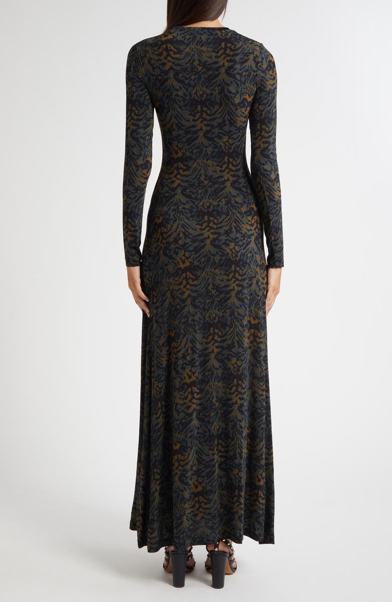 Ulla Johnson Amari Long Sleeve Knit Dress, Alternate, color, Desert Jasper