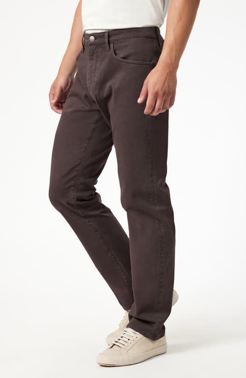 Mavi Jeans Zach Straight Leg Twill Pants In Coffee Casual Twill