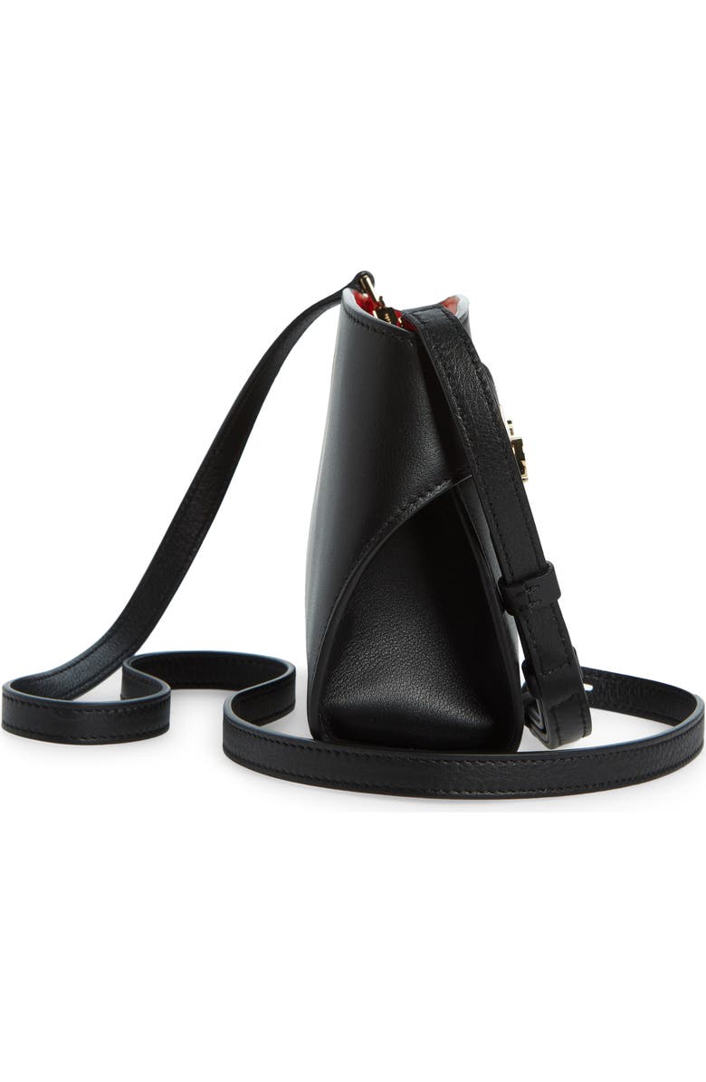 FERRAGAMO Hug Soft Leather Convertible Bag, Alternate, color, Nero