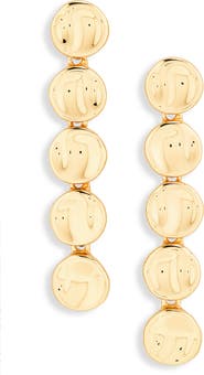 NORDSTROM RACK Round Station Drop Earrings