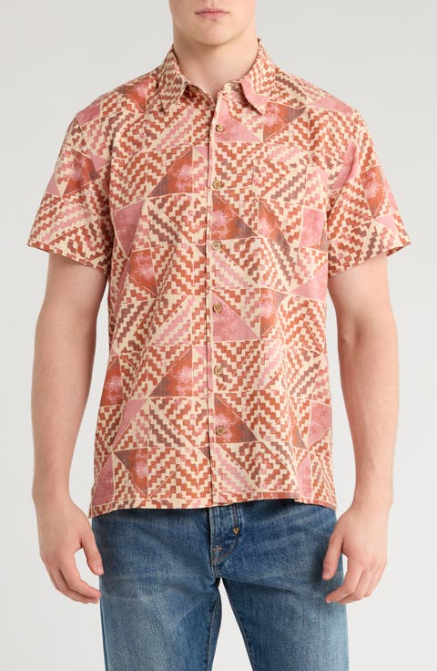 Playa Short Sleeve Button-Up Shirt