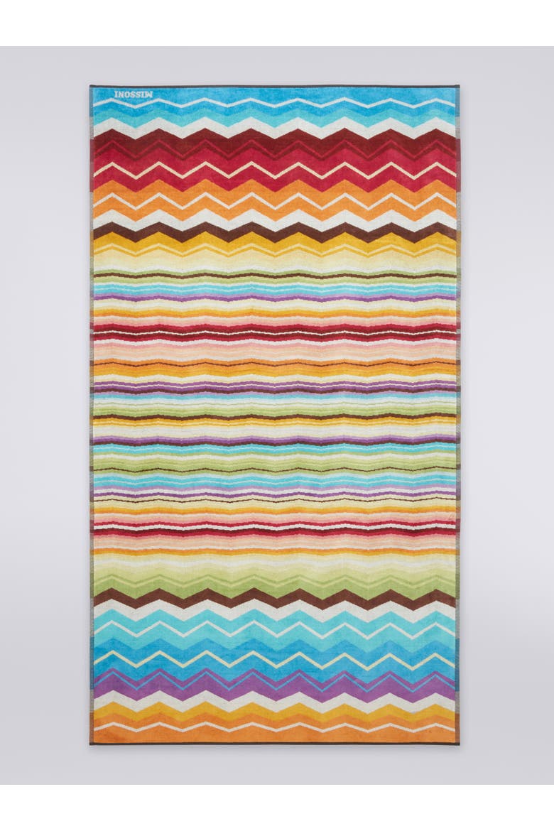 Hugo Beach Towel 100x180, Alternate, color, Orange