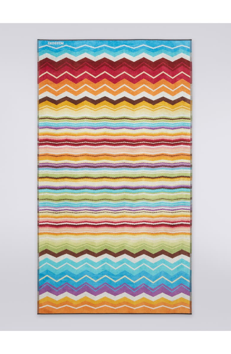 Missoni Home Hugo Beach Towel 100x180, Alternate, color, Orange