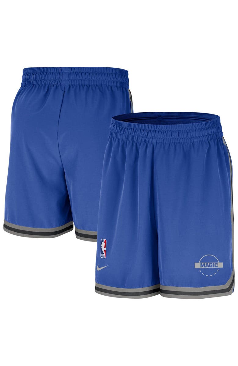 Nike Men's Nike Blue Orlando Magic Authentic Practice DNA Woven Performance Shorts, Main, color, Blue