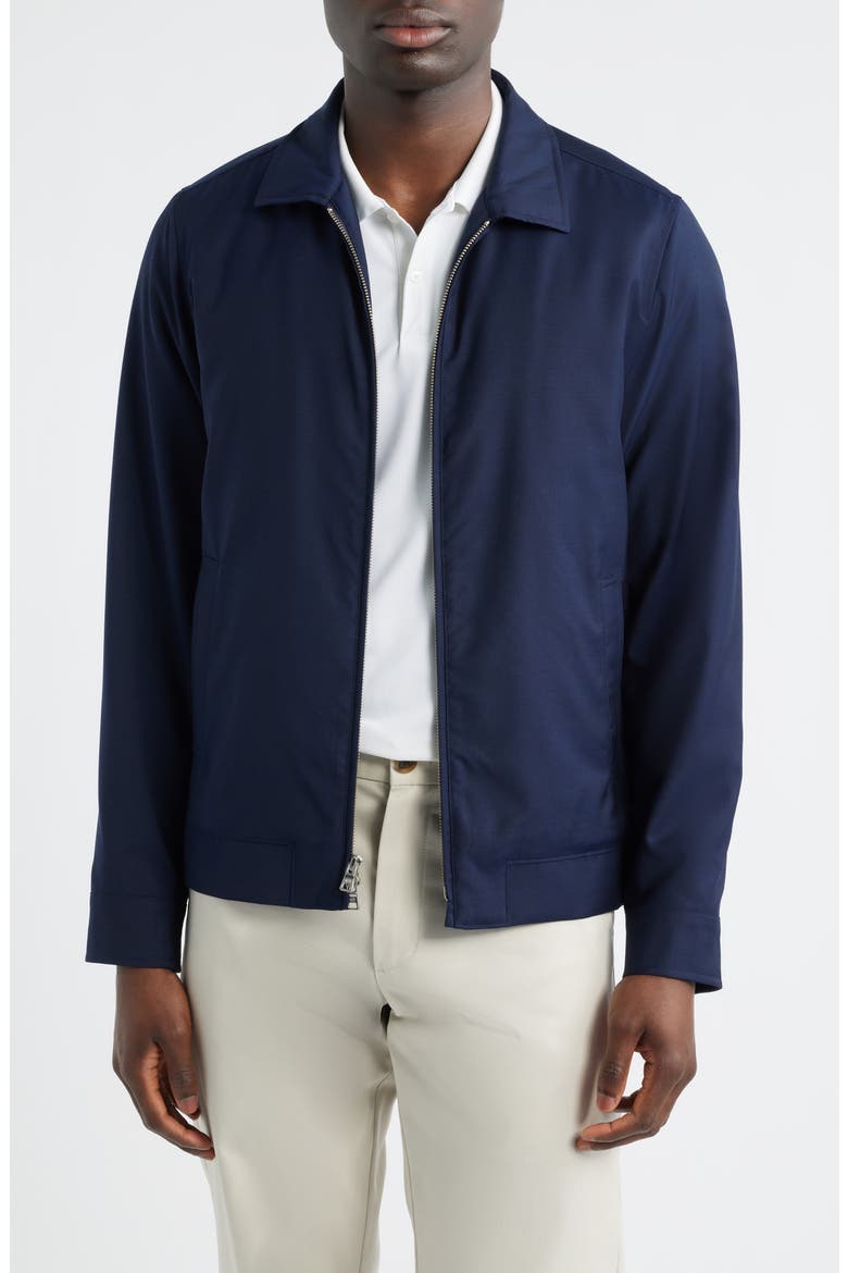 Crown Crafted Excursionist Merino Wool Jacket, Main, color, NAVY