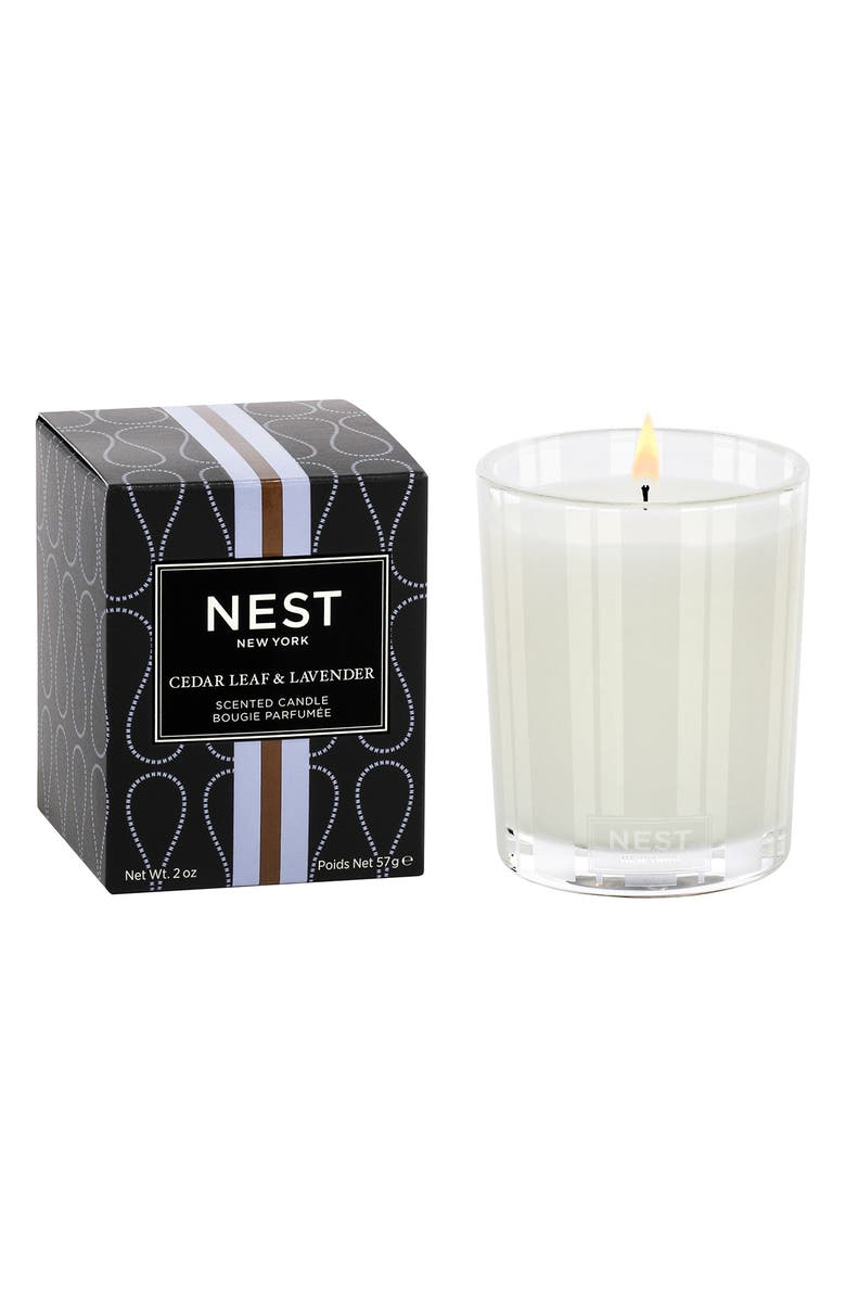 NEST New York Cedar Leaf & Lavender Scented Candle, Main, color,