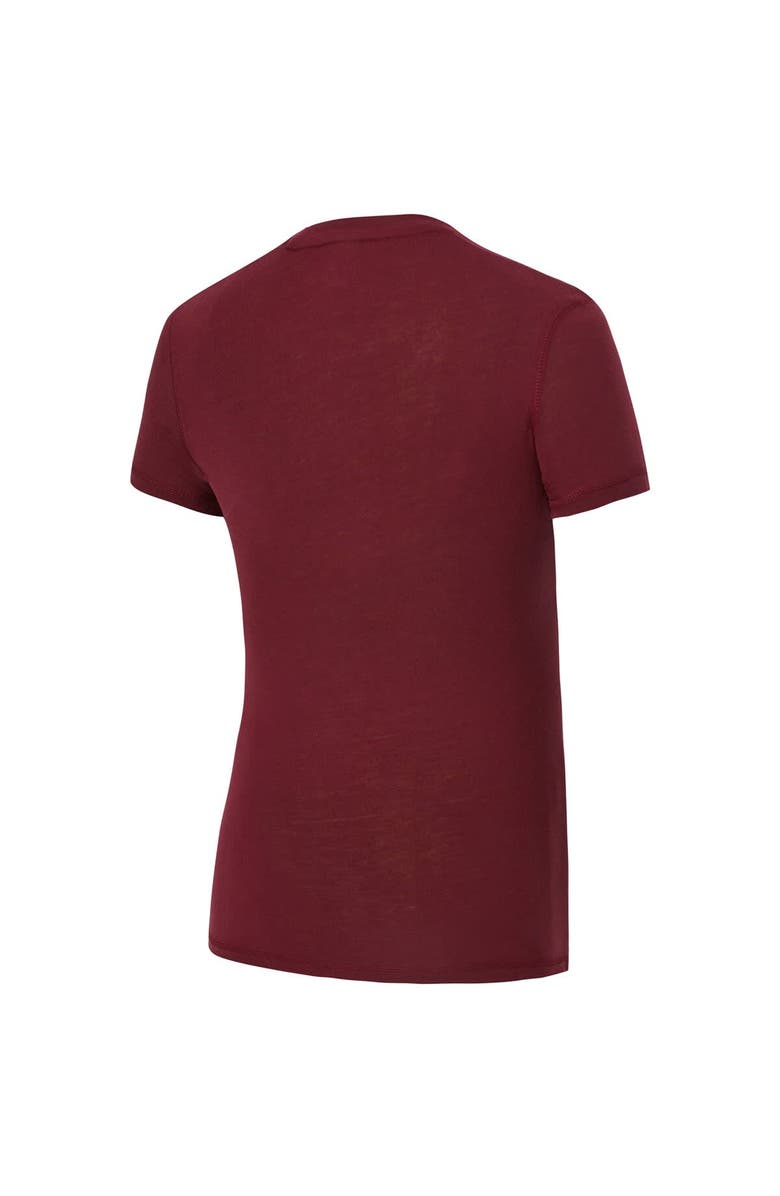 CONCEPTS SPORT Women's Concepts Sport Burgundy/Gold Washington Commanders Avondale T-Shirt & Pants Flannel PJ Set, Alternate, color, Burgundy