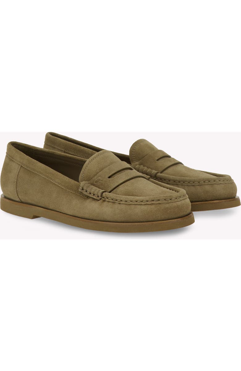 Gianvito Rossi Vernon Mocassin, Alternate, color, Brown Leather