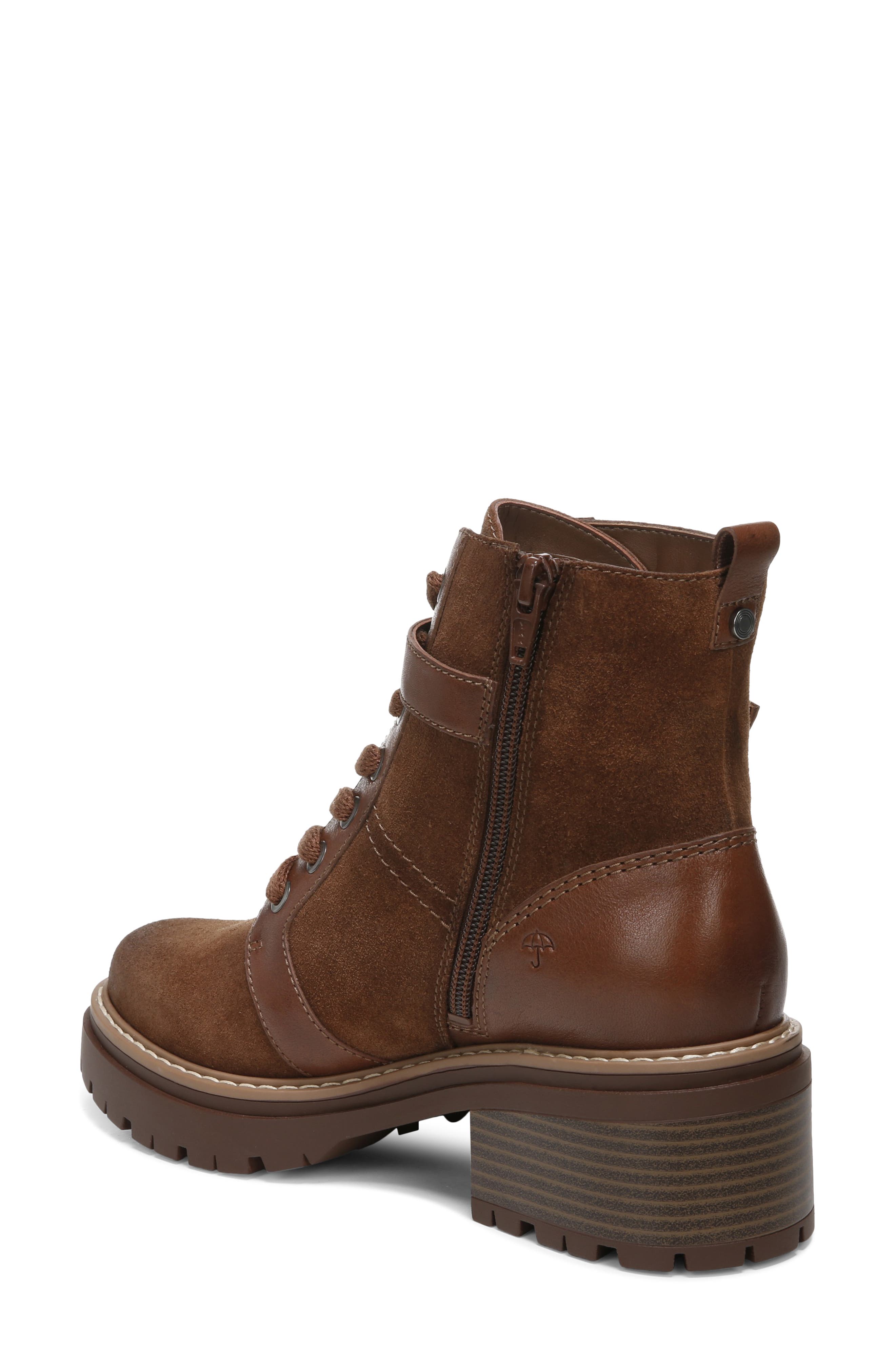 Jac Water Repellent Bootie, Alternate, color, COCOA SUEDE