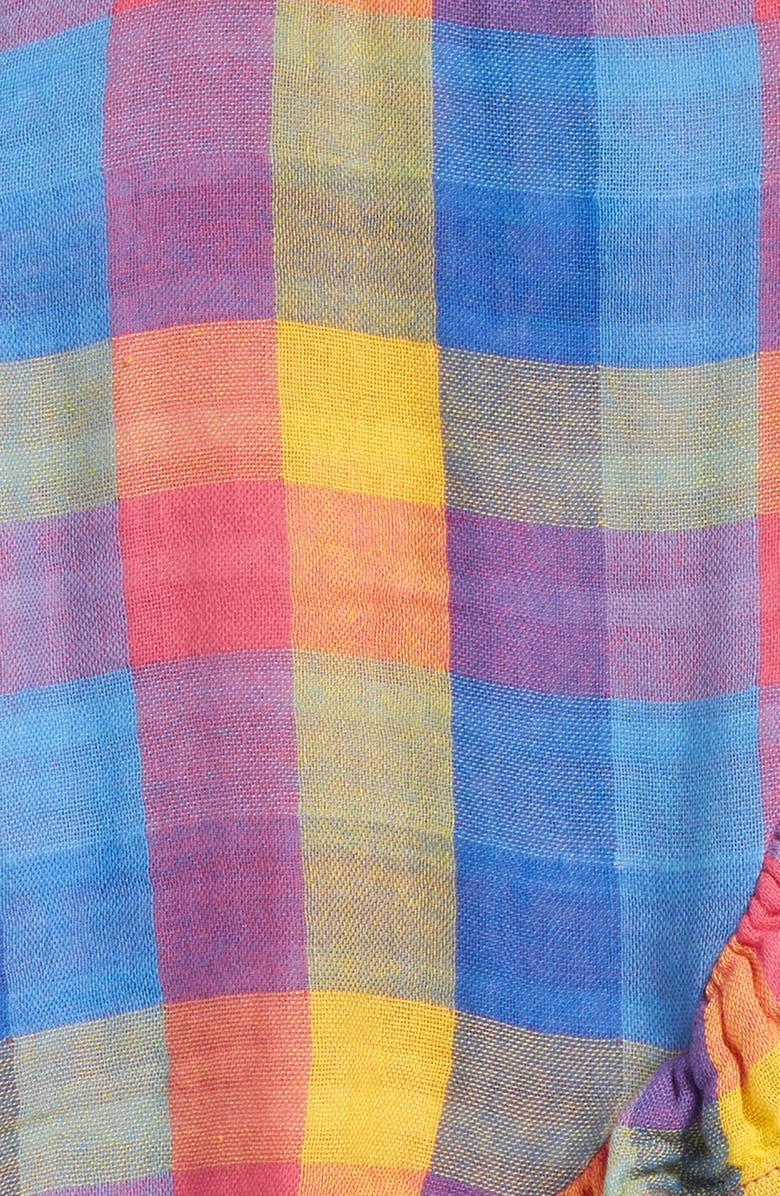 Tucker + Tate Kids' Plaid Ruffle Tank, Alternate, color,