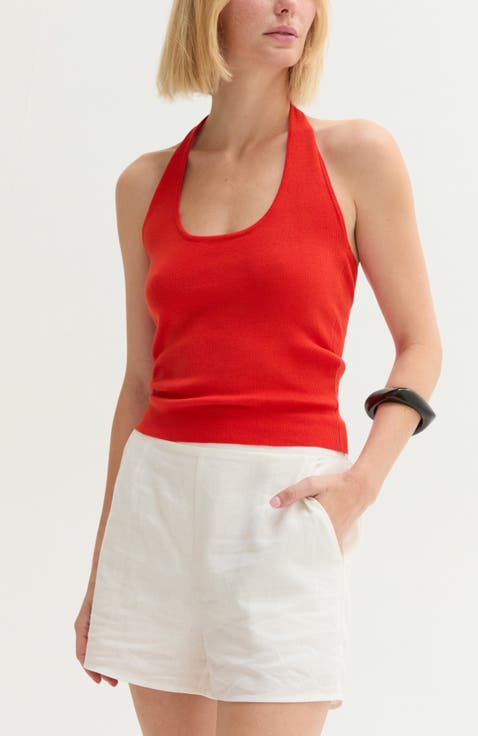 Halter Knit Top