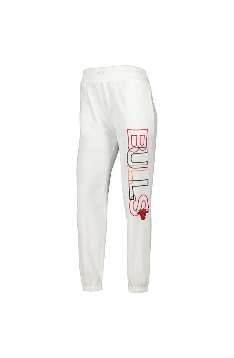 CONCEPTS SPORT Women's Concepts Sport White Chicago Bulls Sunray Pants, Alternate, color, White